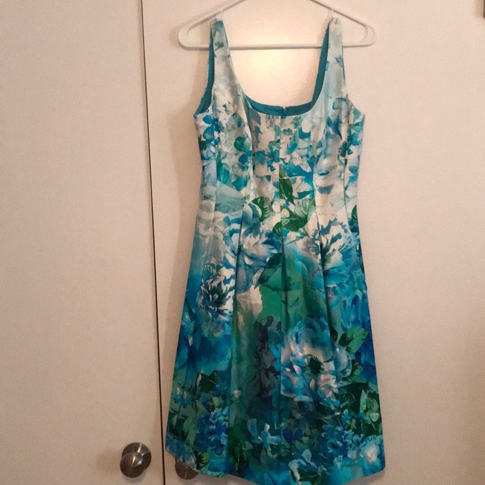 Flattering floral dress